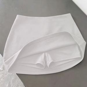 TEMU 여름용 핫 섹시 숏 스커트, 신축성과 통기성이 뛰어난 제품, 허리를 조여주는 디자인, 내장 팬티 포함, 몸에 밀착되는 몸매 강조 디자인, 데이트 및 아웃도어 활동에 모두 적합|치마바지