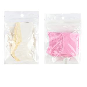 TEMU 80개입 속눈썹 연장 리무버 부직포 패드 속눈썹 리프팅 접착제병 입구 막힘 방지 물티슈 천 클린 냅킨 메이크업 도구
