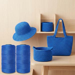 TEMU 2026년 신상 크로셰 여름 선캡 및 슬리퍼, 13Cm X 7Cm, 폴리에스터 80%, 손뜨개용 크로셰, 쿠션, 신발, 선캡 및 봄 여름 가을용 크로셰 가방