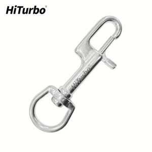 TEMU Hiturbo 316 스테인리스 스틸 양/단면 볼트 스냅 후크 클립 1개입, 다이빙 장비용, 수중 활동용 스테인리스 스틸 양면 볼트 스냅 후크