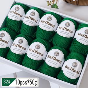 TEMU 10개입 50g 부드럽고 편안한 울 실, 손으로 짠 스웨터, 스카프, 모자, 쿠션, 담요 및 기타 DIY 소품용 색상, 발렌타인데이, 어머니날, 크리스마스, 웨딩 액세서리, 휴일 의류에 최적