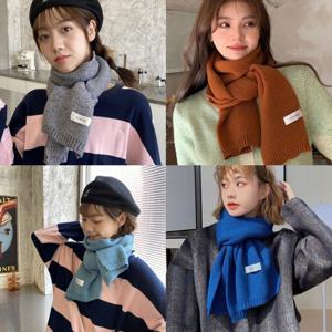 TEMU 엠에스 22003 심플 니트 머플러스타일목도리목도리커플목도리사은품