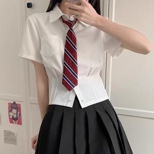 TEMU 조절식 교복넥타이, 빈티지 사전제작 넥타이, 남아용 교복넥타이, 정장 및 셔츠용 넥타이, 코스프레 액세서리