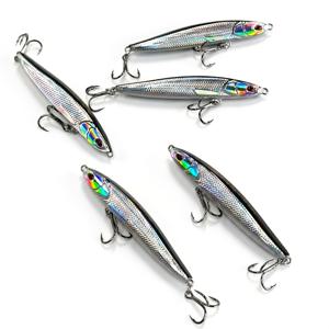 TEMU 4개 브론즈 플래시 반사 싱킹 루어, 길이 9.5Cm/3.74Inch, 무게 20G/0.7Oz, 고탄소강 훅, 현실적인 물고기 눈 디자인, 다양한 낚시 환경에 적합