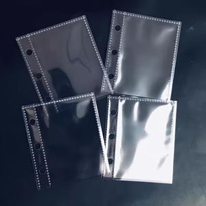 TEMU 5-장 3구 1칸 카드 앨범, 사진 앨범 인서트, PP 루즈리프 리필 시트, 소형 사각 사진 앨범 인서트, 사진 보관 용품, 탈착식 앨범 보충 페이지