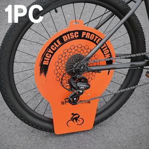 PVC 자전거 디스크 클리닝 도구 자전거 체인 디스크 머드가드 패드 클리닝 보호 패드 튀김 방지 세차용 보호 패드
