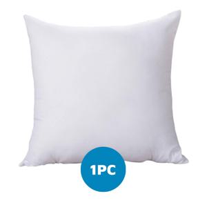 TEMU 1개 45x45cm 화이트 베개솜 - 소파/자동차/집 장식용 부드럽고 푹신하며 탄력 있는 폴리에스터 쿠션 | 지퍼 클로저, 변형 없음, 모던 스타일 | 완벽한 새해 및 밸런타인데이 선물