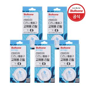 TEMU [불스원] 선바이저 방향제 리필 4ml x 5개