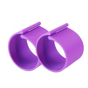 2개 세트 페인팅 캔버스 롤 홀더 – 성인용 DIY 아트 키트용 안티롤 링 오거나이저, 향상된 공예 경험 액세서리