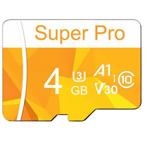 1개 고성능 TF 메모리 카드, 64GB, 32GB, 16GB, 8GB, 4GB, 2GB, 1GB 모델로 제공, 어댑터 포함, A1 C10 스피드 클래스 지원으로 모바일 장치 및 디지털 카메라 저장 공간 향상