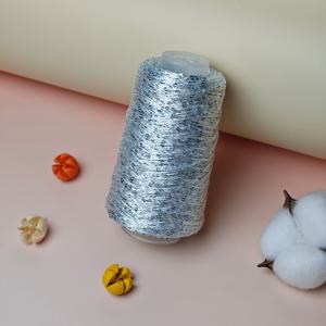 TEMU 반짝이는 멀티 컬러 스팽글 실 100g 롤, 2mm 두께 구슬 포함, 핸드메이드 DIY 뜨개질용, 가방 및 의류 코바늘 뜨개질용