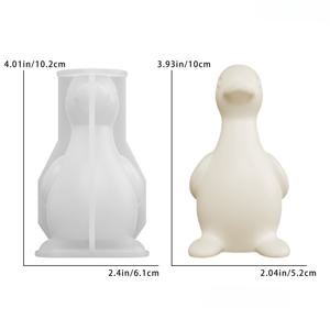 TEMU DIY 에폭시 수지 및 석고용 실리콘 몰드 - 통통한 오리 새끼 모양, 둥근 바닥 및 세밀한 몸체, 비누 만들기, 목욕 폭탄 몰드, 공예, 석고 홈 데코, 오리 새끼
