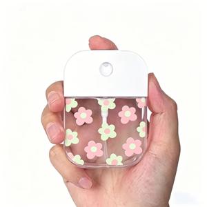 TEMU 미니 꽃무늬 스프레이 병 1개 1.28oz, 다용도 재충전용 병, 식물용 분무기, 화장품 재충전용 병, 보습 토너, 소독제, 핸드 살균제, 방향제 또는 일상용 세정수 병으로도 적합