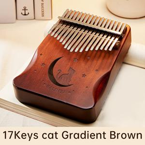 17음계 엄지 피아노 칼림바 초보자용, 배우기 쉬움, 완벽한 생일 선물, 트렌디한 악기