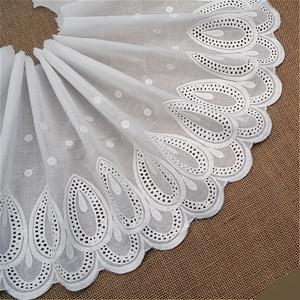TEMU 1사이즈 자수 레이스 폭 27.5cm 커튼 칼라 소매 액세서리 DIY 의류 장식