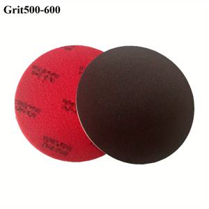 TEMU 6개입 6인치 150mm 샌딩 블록 180-2500그릿 소프트 폼 샌드 블록 습식 건식 사포 모델 드라이월 금속 목재 가구 연마용