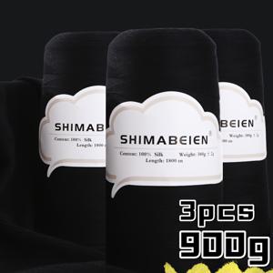 TEMU 레이스 실 3개 세트, 총 중량 900g, 섬세하고 부드러움, 보풀 방지, 선명하고 오래 지속되는 색상, 코바늘 공예, 숄, 스카프, 헤어 액세서리, 의류 DIY에 적합, 피부 친화적, 통기성 좋음, 매끄러움, 코바늘 뜨기 용이, 공예 애호가를 위한 고품질 실