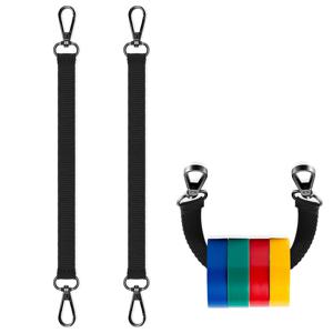 TEMU 전기 테이프 끈 홀더, 공구 벨트 줄자 스트랩 스냅 후크 포함, 전기 기술자 공구 가방 파우치 박스 건설 부대, 블랙