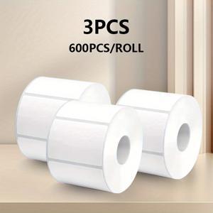 Phomemo 라벨 용지 1800매, 20x10mm(0.78x0.39in) 자체 접착식 종이, 내구성 및 찢어짐 방지, M110//M220/M221/M120용, 상업용, 가정 및 사무실용, 크리스마스용