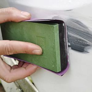 TEMU 수동 샌더 사포 홀더 연마 벽 목공 광택 도구 샌드 보드 특수 프레임 스펀지 씰 연마 퇴비 보드