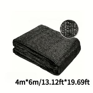 TEMU 고강도 UV 차단 그늘망 커버 13.12ft 19.69ft, 온실용, PE 원단, 40% UV 차단 및 50% 빛 투과율, 토마토 식물용 녹색 지붕 덮개, 꽃밭, 파티오, 야외 UV 차단막