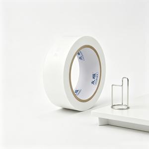TEMU 흰색 전기 테이프, 약 1인치 폭 PVC 테이프 롤, 24mm 폭, 72mm 외경, 총 길이 15m, 케이블 랩핑, 전선 정리, 코드 묶음, 색상 코드, 케이블 마킹, 라벨링, 가정 수리 키트용 흰색 비닐 테이프