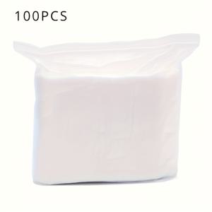 TEMU 100매 건식 걸레 천 - 10-12인치용 일회용 걸레 패드 리필, 얇은 걸레용, 바닥 청소용 먼지 및 머리카락용(11.4 X 7.8인치)