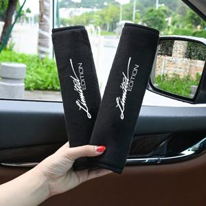 TEMU 2개 세트 차량 안전 벨트 어깨 패드, 'EDITION' 디자인, 간편하고 빠른 설치, 부드러운 어깨 패드, 어깨 피로 완화, 운전 편안함 및 내부 스타일 향상, 모든 차량 모델에 적합