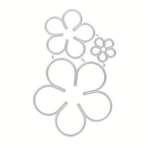 스크랩북 및 엠보싱 앨범 장식 카드용 꽃 금속 커팅 다이