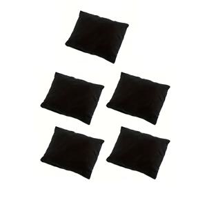 TEMU 5개/10개 시계 베개, 벨벳 팔찌 시계 베개, 작은 검정색 벨벳 베개 3.34'' X 2.95'', 선물 상자용 보석 디스플레이 베개 팔찌 뱅글 쿠션