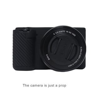 ZVE10 케이스 소프트 실리콘 보호 케이스 (Sony ZV-E10 카메라용), Sony Alpha Zve10용 경량 고무 커버 (카메라 제외)