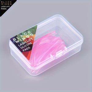 TEMU 새로운 블랙 깃털 자가 접착 5쌍 세트, 새로운 케라틴 속눈썹 펌 몰드, 속눈썹 펌 도구, 퀼팅 도구, 부드러운 개선 가스켓, 속눈썹 펌 패드, 속눈썹 리프팅 포인트, 속눈썹 컬러, 어플리케이터, 속눈썹 보조 도구