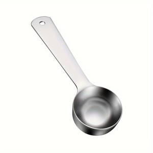 TEMU 스테인리스 스틸 계량 스푼 0.68Oz - 주방 등급 커피 및 조미료 계량 스푼, 베이킹 및 요리에 적합, RV 주방, 가정용 계량 도구 - 1/2/3개입