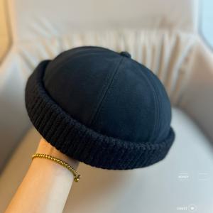TEMU 가을/겨울 남녀공용 챙없는 비니, 힙합 베레모, 쇼핑 및 외출용 스타일리시 집주인 모자, 캐주얼 스컬캡, 선물용으로 적합