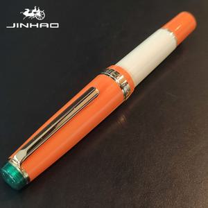 1개 82 오피스 문구 클래식 디자인 플라스틱 골드 트림 미니 숏 포켓 만년필 잉크 컨버터 포함