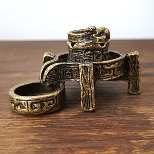 TEMU 1개 흑연 백플로우 향초 홀더, 향초 콘 향초 홀더, 명상, 요가, 스파, 홈 , 가정용품, 종교용품, 선물, 기타 종교용품, 차가운 방, 방 및 홈 , 캠핑, 정원에 적합