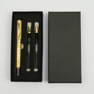 TEMU 3개 세트 금속 펜 - 0.38mm / 0.5mm / 1.0mm - 캘리그라피, 아트워크 및 일상 필기용 - 고급 블랙 선물 상자 포함. 완벽한 휴일 선물