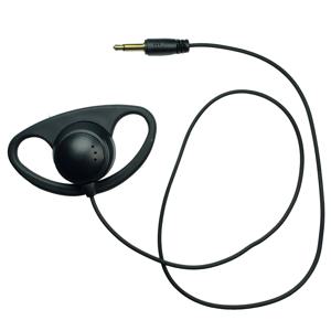 1개, 3.5mm 1핀 D형 클립 이어폰 라디오 이어피스 헤드셋, 모토롤라 켄우드 바오펑 무선 라디오 호환 스피커 마이크