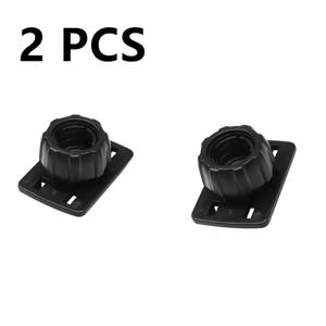 TEMU 2개 어댑터 세트, 17mm 원형, 차량용 휴대폰 거치대 및 태블릿 스탠드용 4부클 변환 설계, 다양한 차량용 휴대폰 마운트와 호환, 향상된 핸즈프리 기능