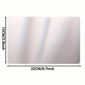 TEMU 1pc 표준 금속 절단 보드, 220x150mm - 대부분의 절단 기계에 어댑터가 있는 내구성 있는 DIE-CUTTING 매트, 정밀한 공예와 인장에 이상적, 공예 절단 도구|슬기한 금속 보드|금속 shim 보드