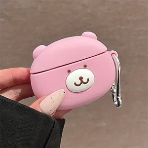TEMU 귀여운 핑크 모양 for AirPods 1 2 3 4 Pro Pro2용 후크형 헤드폰 보호 케이스