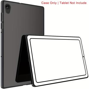 TEMU 레노버 탭 M10 HD Gen .1인치 TB-X306X TB-X306F M10 HD (2세대)용 TPU 블랙 무광 케이스 충격 방지 부드럽고 유연한 태블릿 보호 쉘 블랙 후면 커버