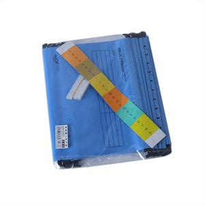 TEMU 12개 PVC A4 퀵 노동 폴더 신형 A4 걸이형 파일 서랍 칸막이 색상 랜덤 후크 포함 A4 걸이형 파일