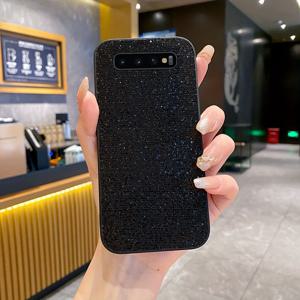 TEMU 휴대폰 케이스 - 글리터 별빛 하늘 빛나는 가죽 TPU 폰 케이스, 삼성 갤럭시 S10 4G 5G S10 플러스 후면 커버에 적합