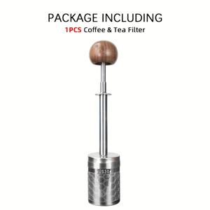 TEMU 휴대용 스테인리스 스틸 무지 필터 프레스 - 304 스테인리스 프렌치 프레시, 핫 & 아이스 & 콜드 브루잉용, 인체공학적 손잡이, 내구성 강한 쉬운 세척 디자인 커피 & 차용