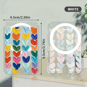 투명한 PC 소재로 제작된 세련되고 생생한 유리 패턴이 특징인 이 강력한 마그네틱 휴대폰 카드 홀더는 마그네틱 흡착 기능을 갖추고 있습니다. 디자인으로 모든 마그네틱 기능이 있는 휴대폰 케이스와 호환됩니다.