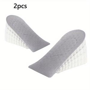 TEMU 2-6Cm 실리콘 내부 키높이 깔창, 보이지 않고 예쁘게, 편안하고 내구성 좋음, 남녀공용, 충격 흡수 키높이 깔창, 데일리 필수템