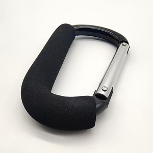 TEMU 1개 검정색 간편 여행 후크 - 튼튼한 스테인리스 스틸, 가방 및 추가 장비 걸이용으로 적합, 유모차 및 여행 필수품에 완벽, 여행 후크 | 스테인리스 스틸 후크 | 튼튼한 후크