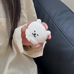 TEMU 유럽 및 미국 스타일 자기 비하하는 다리를 껴안는 곰 에어팟 케이스, 에어팟 4세대, 에어팟 3/프로 3세대, 에어팟 1/2세대 호환, 새로운 스타일