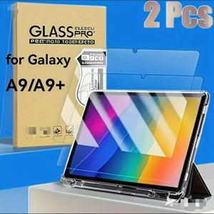 TEMU 갤럭시 탭 A9 / A9 플러스 8.7 / 11.0인치용 지문방지 강화유리 필름 2개, SM-X210 / 210, SM-X110 / X115 모델 호환, HD 보호